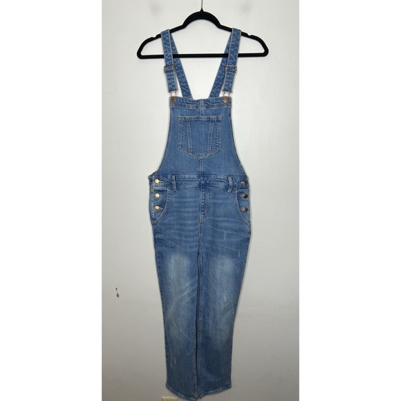Old Navy Denim - Old Navy Women's Blue Denim Overalls Medium Wash Size 10